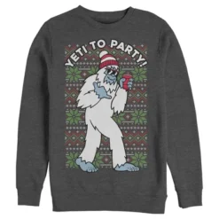 Men's Lost Gods Yeti To Party Sweatshirt 7 Men's Lost Gods Yeti To Party Sweatshirt -Wear for all Store GUEST e674256b d91a 4303 ad22 dc696b8fdfe4