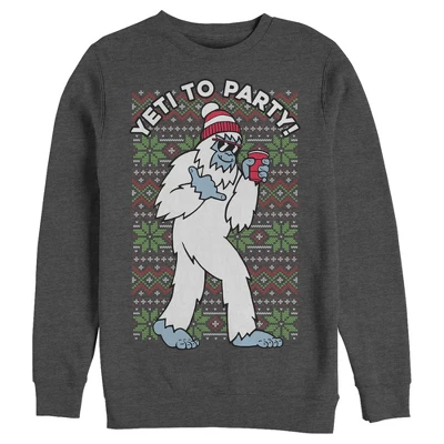 Men's Lost Gods Yeti To Party Sweatshirt 4 Men's Lost Gods Yeti To Party Sweatshirt - Image 4