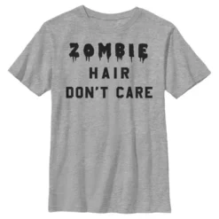 Boy's Lost Gods Halloween Zombie Hair Don't Care T-Shirt -Wear for all Store GUEST ec21c717 7b16 4bdd 88bd f18fb4a2bc82