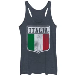 Women's Lost Gods Italy Flag Crest Racerback Tank Top -Wear for all Store GUEST ed0ac825 f053 4f98 8cab bfe9808fadac