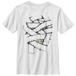 Boy's Lost Gods Halloween Mummy Face T-Shirt -Wear for all Store GUEST ee52acfa afc1 43a3 9aca 82ca6031b1d8