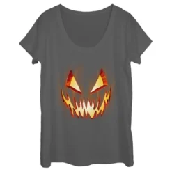 Women's Lost Gods Evil Pumpkin Face Scoop Neck 7 Women's Lost Gods Evil Pumpkin Face Scoop Neck -Wear for all Store GUEST ee5e8dd8 de4b 4d72 b0f3 1db3f9495fb1