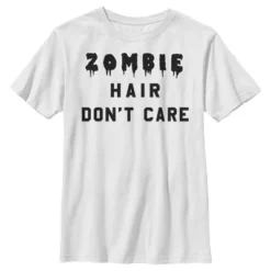 Boy's Lost Gods Halloween Zombie Hair Don't Care T-Shirt -Wear for all Store GUEST efae5f1e a684 44d4 956d 8b300af19885