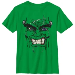 Boy's Lost Gods Halloween Frankenstein Monster Face T-Shirt -Wear for all Store GUEST f046fe5e e49b 4a6e b48d 650951ab7b79