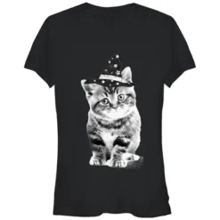 Junior's Lost Gods Halloween Witch Kitten T-Shirt -Wear for all Store GUEST f08ca589 2030 4e51 9df1 5f226d0b6be9