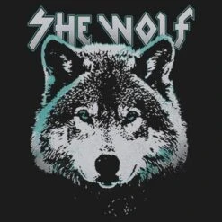 Junior's Lost Gods Wolf Portrait Festival Muscle Tee