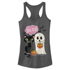 Junior's Lost Gods Halloween Treat Friends Racerback Tank Top -Wear for all Store GUEST ff346655 770d 4b54 bd85 322345793dc8